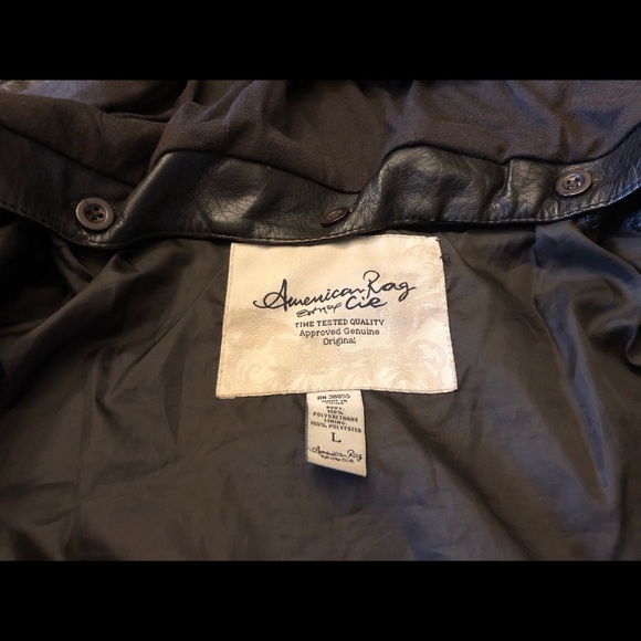 American Rag Faux Leather Jacket - Picture 3 of 6